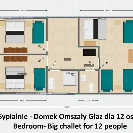 Omszale Glazy Dom I Na Wylacznosc Przy Szlakach Karkonoszy Ferienhaus